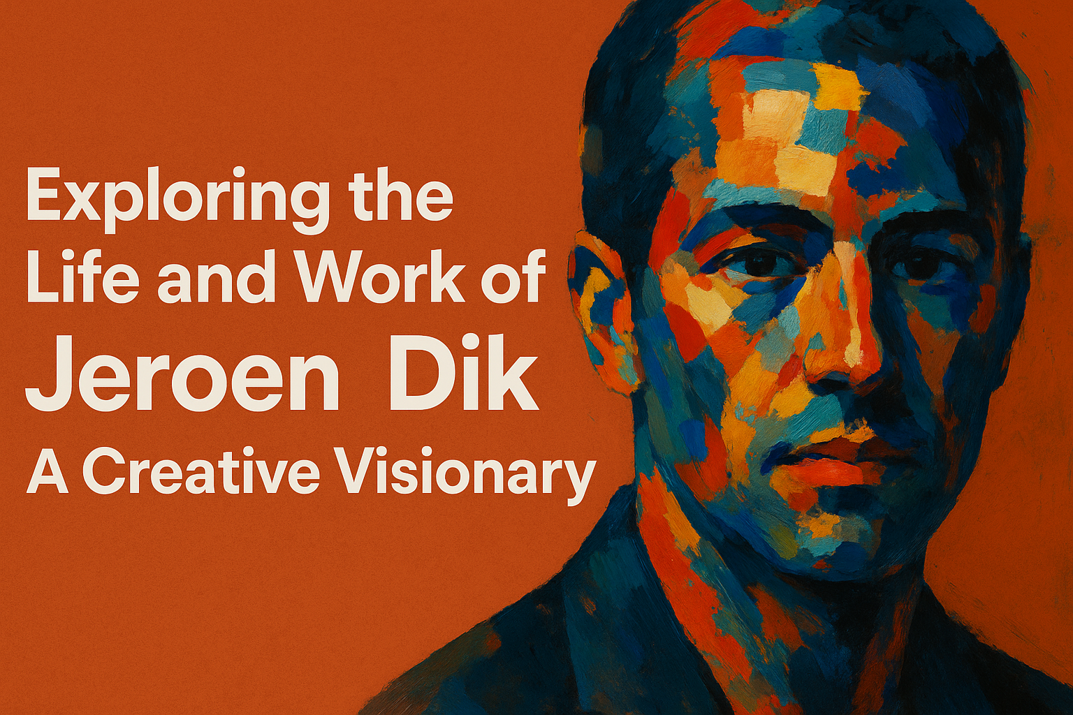 You are currently viewing Exploring the Life and Work of Jeroen Dik: A Creative Visionary