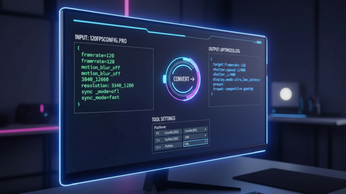 Read more about the article 120fpsconfigfile.pro Code Converter Tool: A Comprehensive Guide