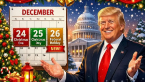 Read more about the article Christmas Eve and Christmas Day in the United States: New Federal Holidays this Year
