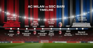 Read more about the article AC Milan vs SSC Bari Timeline: Complete Match History